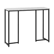 Modern Entryway Table with Marble Top