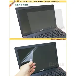 【Ezstick】ASUS X550 JX X550VX 專用 靜電式筆電LCD液晶螢幕貼 (可選鏡面或霧面)
