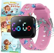 [Benny Bradley's] Potty Training Watch for Kids V2 – A Water Resistant Potty Reminder Device for Boys & Girls to Train Your Toddler with Fun/Musical & Vibration Interval Reminder with Potty Training eBook