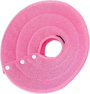 Pet Dog Cat Elizabethan Collar Cone Collar Mesh Recovery Collar Soft Adjustable Puppy Pet Supplies Healing Protective Anti-Licking Pink XL