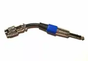 8-Pin YAESU MIC to 1/4"TRS TEN-TEC/SWAN/ATLAS/YAESU TRX Adapter HS-18F