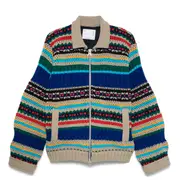 [sacai] Mesh Knit Blouson