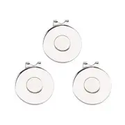 3 Pcs Magnetic Golf Hat Clips Ball Marker Holder for Golf Gloves Hats Bags