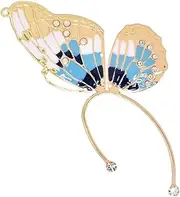 [Holibanna] Butterfly Wing Ear Cuff Earring Decorative Fairy Ear Hook Accessory for Cosplay Weddings Daily Wear Elegant Design for Charming Style