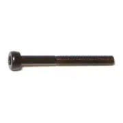 3mm-0.5 x 30mm Black Oxide Knurled Hex Socket Cap Screws (10 pcs.)