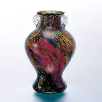 在飛比找蝦皮購物優惠-七彩花瓶 30cm 高日本 Aderia Tsugaru V