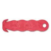 San Jamar KK403 Klever Kutter 3 Razor Blades Safety Cutter - Red (3/Pk) New