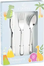 [Viners] Dinosaur 3 PCE Kids Cutlery Set