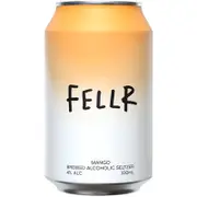 Fellr Brewed Alcoholic Seltzer Mango Can 330mL