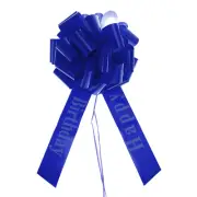 20 Inch Big Car Pull Bow Giant Gift Wrapping Bow Ribbon for Car Decor Navy Blue