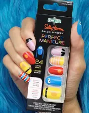 Sesame Street Big Bird Elmo Cookie Monster Press On Nails Sally Hansen NEW