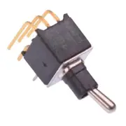 TL42W005000 APEM On-(on) Momentary Subminiature Washable PCB Toggle Switch DPDT