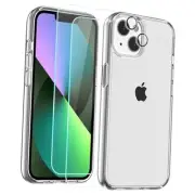 Compatible with Case with 2pcs Screen Protectors and 1pcs iPhone 13 Clear