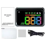 Heads up Display for Cars - Car Speedometer Windshield Projector Display Heads up,Multifunction Digital Mph Speed Meter, Automotive Accessories for Vehicles