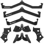 Meteor Cable Pulley Attachment-Cable Pulley Accessories-Exercise Machine Accessories, LAT Pull-Down, V-Grip, Tricep Grip, LAT Pull-Down (Set and Individual Piece)