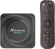 Android 11.0 TV Box, X88 Pro 20 Smart Tv Box 8GB RAM 128GB ROM RK3566 CPU, Dual-WiFi 2.4G/5G Ethernet 1000M LAN Bluetooth 4.2 with 8K/6K/3D/USB 3.0 Set Top Box,8gb+64gb