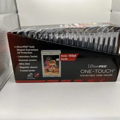 Ultra Pro One-Touch Thick Card 180pt Point Magnetic Card Holder, BOX of 20