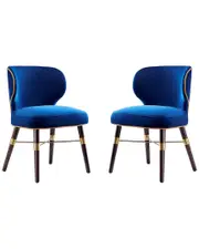 Manhattan Comfort Set of 2 Strine Dining Chairs