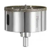 Diamond Hole Saw 3"(75mm) Eccentric Drill with Guiding Drill Bit