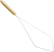 Abaodam Fly Tying Bobbin Threader Knot Tying Tool Versatile Fishing Line Winder for Lure Making Compact Easy to Use for All Skill Levels