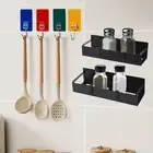 Refrigerator Magnetic Spice Rack Space Saving 2pcs Fridge Magnetic Shelf With