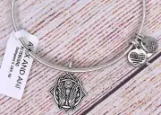 NEW NWT Alex and Ani Godspeed II Silver Bracelet
