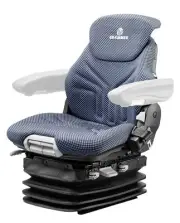 Grammer Maximo XXL MSG95AL/731 fabric forklift seat 12 Volt air