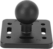 Universal Aluminum Alloy Ball Mount Plate Premium Base for BRCOVAN B Size 1in Ball Dual Socket Arm Boats Cars Trucks