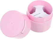 OFFIGAM Eyelash Storage Container Vacuum Sealed Jar for Eyelash Extension Adhesive Storage Case Compact Design for Travel and Home Use Essential Lash Tech Supplies