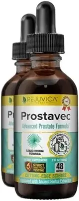 2 PACKS Prostavec Prostate Support Supplement - Liquid Formula for Prostate Care