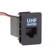 Aerpro UHF Radio Microphone RJ45 Pass Through Connector Suit Toyota ARJ45TO7