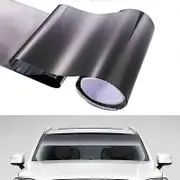 UV Anti Car Windscreen Solar Film Tinted Sticker Colorful Window Foils Sun Shade Car Accessories black 20cm*150cm