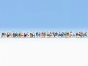 Sitting People (30) Mega Economy HO/OO Figure Set Noch 16045