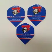 NRL Licensed DART FLIGHTS x 3 - Newcastle KNIGHTS