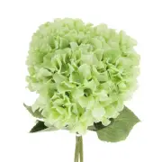Artificial Flowers 5 Bundles, Green Fake Hydrangea Plants for Wedding Outdoor