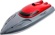 ERINGOGO Electric Pool Boat Rechargeable Remote Control Racing Boat for Fast Speed Hull for Lakes and Summer Water Play