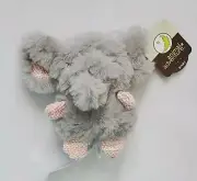 Animal Adventure Mini Sleepy So Soft Plush Knit Grey Elephant, A14