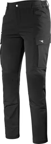 Diadora Utility Athena Ability, workwear pants women , color: Black , size: 44