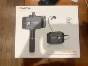Comica CVM-WS50 Wireless Handheld Microphone System Tripod for Smartphone iPhone