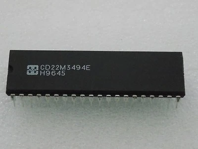 1x Haris CD22M3494E - 16 x 8 x 1 Channel BiMOS-E Cross Point Switch - IC DIP-40