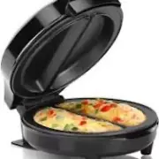 Holstein Housewares - Non-Stick Omelet & Frittata Maker, Stainless Steel