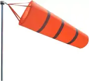 Airport Windsock Rip-Stop Outdoor Rainbow Wind Measurement Sock Bag with Reflect