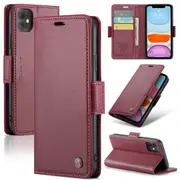 CaseMe Samsung Galaxy S21+ Plus 5G Folio Wallet Case Cover Side Closure G996 [Wine]
