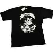 Vintage WWF WWE Undertaker Takers Tattoo Shop T-Shirt NOS NWT Size XL
