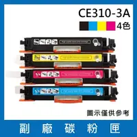 在飛比找momo購物網優惠-CE310A/CE311A/CE312A/CE313A 一黑