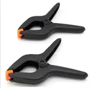 9in 2 Pieces Heavy Duty Nylon Spring Clamps Woodworking Clamp