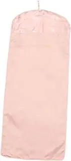 Zerodeko 1PC Long Dustproof Garment Cover for Coats and Suits Clothes Storage Bag Sturdy and Odorless Easy to Clean with Washing Machine for Home Organization Pink