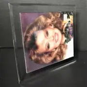 Acrylic Fully transparent Picture Frame Floating 8x10 with easel back. NEW !