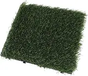 Abaodam Artificial Grass Rug Interlocking Turf Mat for Outdoor Indoor Use Realistic Fake Grass Flooring for Garden Backyard Patio Events Durable Easy to Move Versatile Design