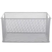 Iron Grid Storage Dvd Box CD Metal Disc 1pcs ( ) Room Basket